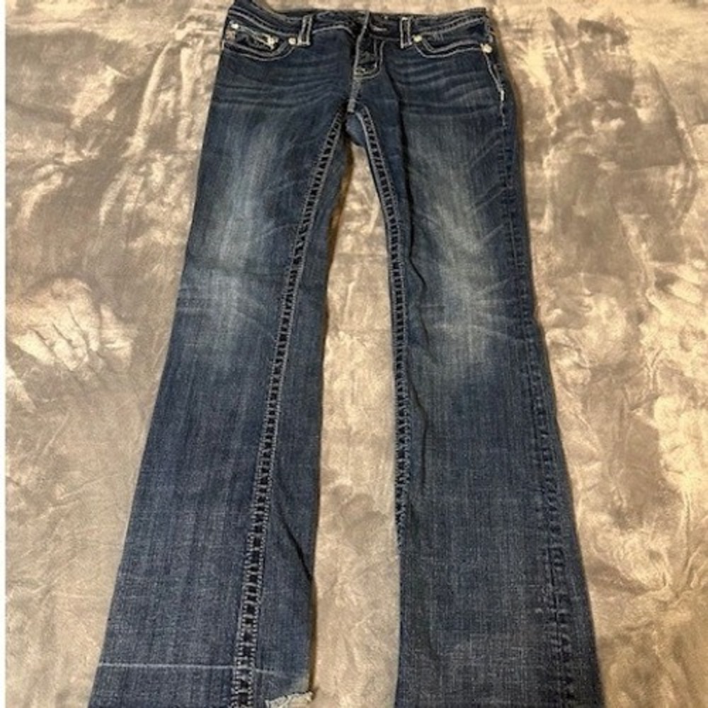 Miss Me Women's Boot Cut Jeans - Indigo